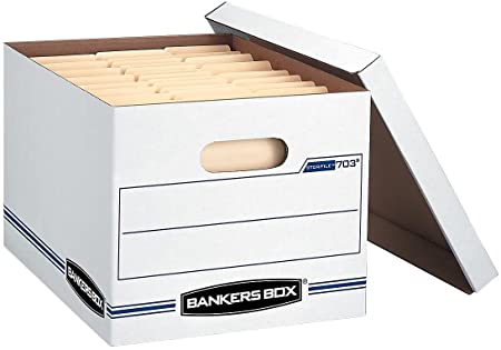 CAJA DE CARTON PARA ARCHIVAR CJ-12 MEDIUM DUTY BANKERS BOX FELLOWES