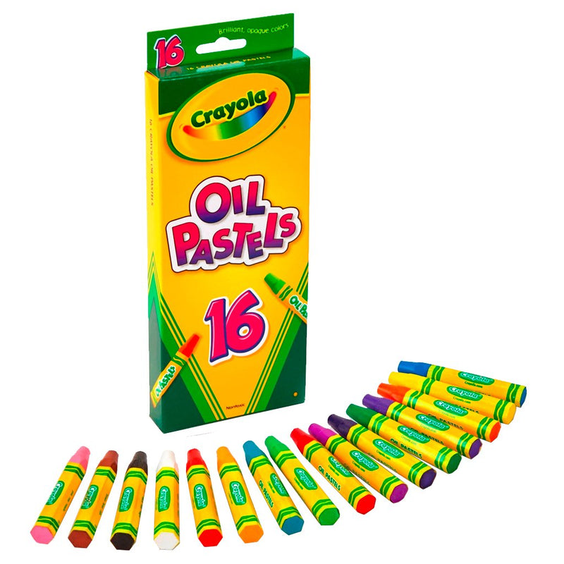 TIZA OIL PASTELS DE 16 COLORES CRAYOLA