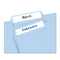 LABEL FILE FOLDER 2/3" X 3 7/16" BLANCO PQ-252 AVERY