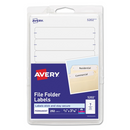 LABEL FILE FOLDER 2/3" X 3 7/16" BLANCO PQ-252 AVERY