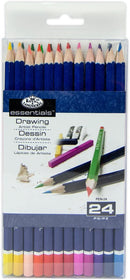 LAPIZ DE DIBUJO Y DISEÑO DE 24 COLORES ROYAL BRUSH