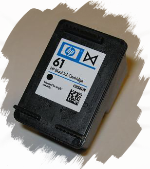 TINTA PARA PRINTER HP-61 NEGRA