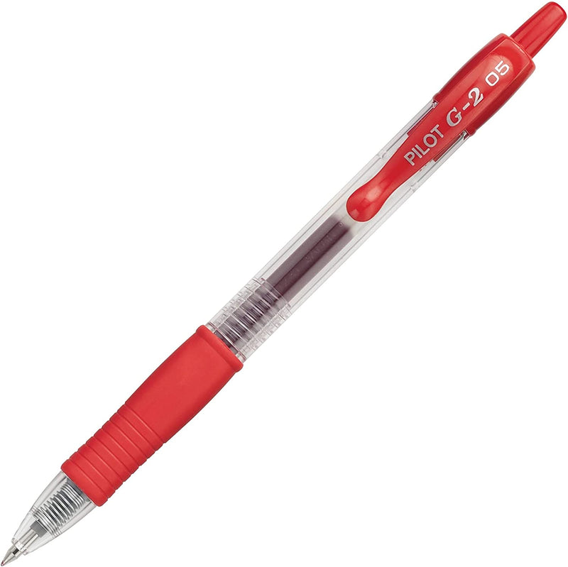 BOLIGRAFO PILOT G2 .5 ROJO DOCENA