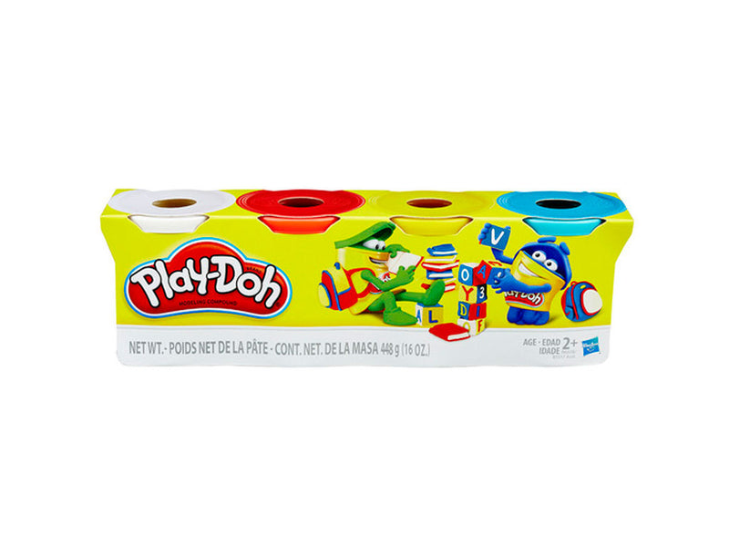 PLASTICINA BLANDA "MODELING DOUGH"PQ- 4 COLORES A ESCOGER PLAY-DOH HASBRO