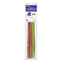 PALOS DE MADERA DE COLORES DE 3/16" X 12" PQ-15 BAZIC