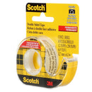 TAPE TRANSPARENTE DOBLE CARA 1/2" X 6.9 YARDAS SCOTCH 3M