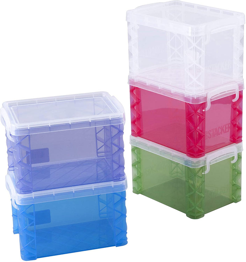 ARCHIVO PARA INDEX CARD 4" X 6" TRANSLUCENTE SUPER STACKER