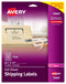 LABEL 8 ½" X 11" CLEAR PARA IMPRESORAS LASER PQ-10 AVERY