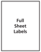 LABEL 8 ½" X 11" CLEAR PARA IMPRESORAS LASER PQ-10 AVERY