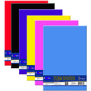 FOAM BOARD 12" X 16.5" COLORES VARIADOS PAQ-2  E-CLIPS