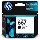 TINTA PARA PRINTER HP-667 NEGRA