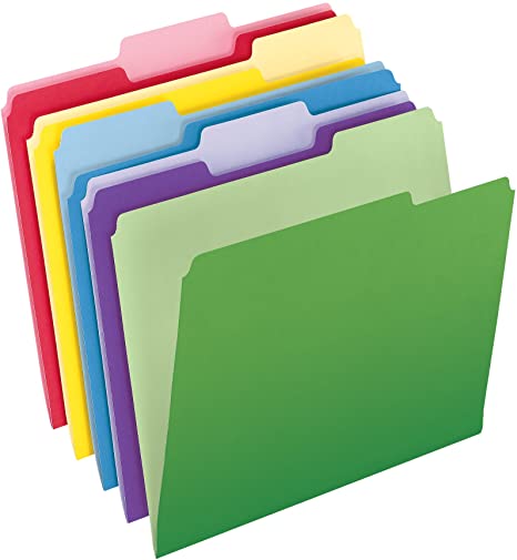 FILE FOLDER TAMAÑO CARTA CJ-100 VARIOS COLORES A ESCOGER PENDAFLEX-TOPS