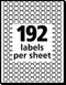 LABEL COLOR CODING ¼" COLORES SURTIDOS PQ-768 AVERY
