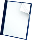 REPORT COVER CLEAR FRONT DE CLAVITOS VARIOS COLORES TAMAÑO CARTA CJ-25 OXFORD-TOPS