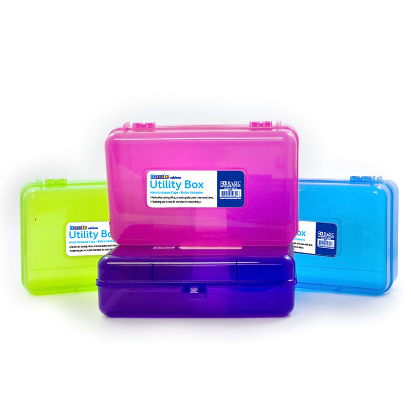 CASE PARA MATERIALES DE COLORES TRANSLUCENTES DAZZLE 4" X 8" BAZIC