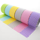 DUCT TAPE 2" DISEÑO CHEVRON VARIOS COLORES BAZIC