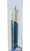 PINCELES REDONDOS SET DE 3 ROYAL BRUSH