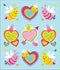 STICKER LOVE BUGS PQ-24 HOJAS CARSON DELLOSA