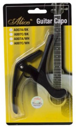 SORDINA O CAPO PARA GUITARRA A007C/BK ALICE