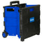 FOLDING CART ON WHEELS W/LID COVER 16" X 18" X 15" BAZIC