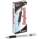 BOLIGRAFO PILOT EASY TOUCH PUNTA MEDIANA NEGRO DOCENA