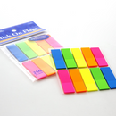 PAGE MARKERS .5" X 1.7" COLORES NEON EN PLASTICO PQ-250 BAZIC