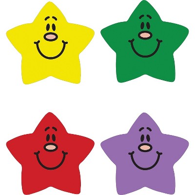 STICKER ESTRELLAS SONRIENTES MULTICOLOR PQ-810 CARSON DELLOSA