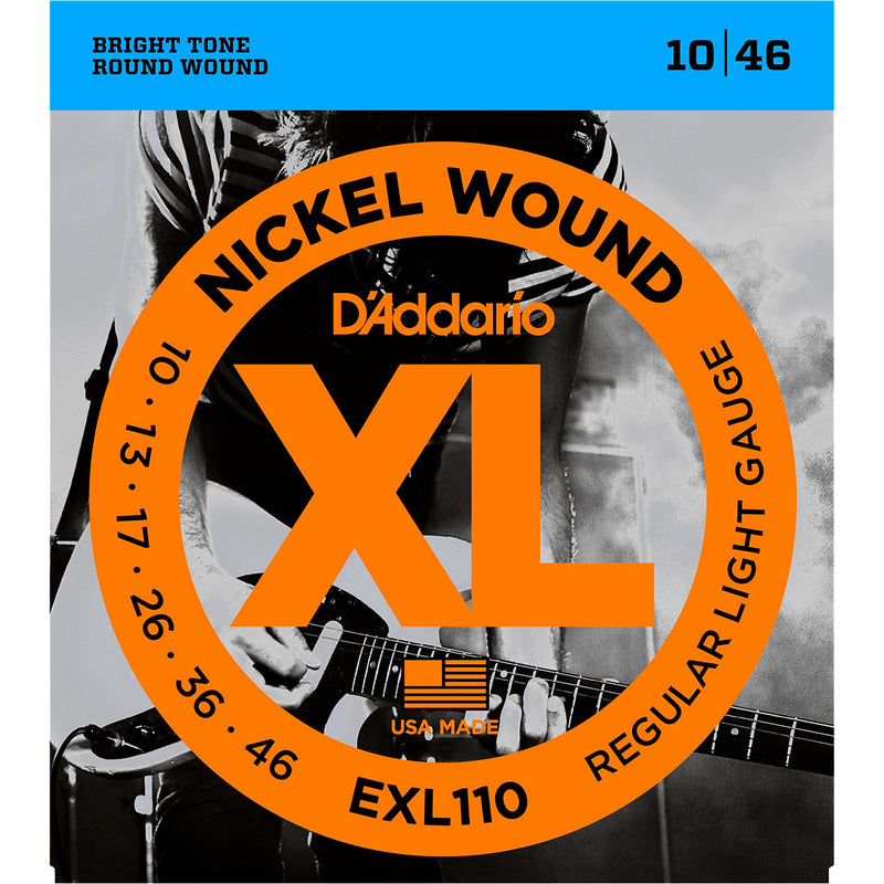 CUERDAS DE GUITARRA ELECTRICA SET EXL110 D'ADDARIO