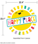 DECORACION HAPPY PLACE BULLETIN BOARD SET PQ-58 CARSON DELLOSA