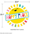 DECORACION HAPPY PLACE BULLETIN BOARD SET PQ-58 CARSON DELLOSA