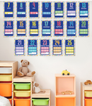 DECORACION NUMEROS MINI POSTERS PQ-26 CARSON DELLOSA