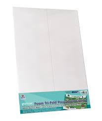 PRESENTATION BOARD EN FOAM TRI-FOLD 22" X 28" PACON