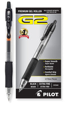 BOLIGRAFO PILOT G2 .5 NEGRO DOCENA