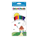 LAPICES DE COLOREAR DE 12 COLORES BAZIC