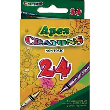 CRAYOLA 24 COLORES APEX