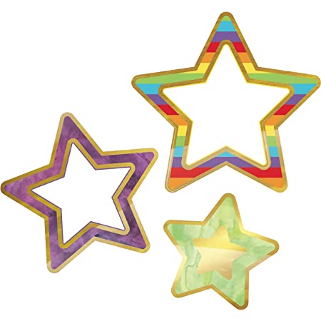 DECORACION ESTRELLAS MULTICOLOR PQ-39 CARSON DELLOSA