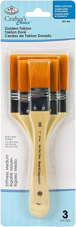 BROCHAS VARIOS TAMAÑOS SET-3 ROYAL BRUSH