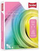 PAPEL A COLOR CARTA ROSA 20 LIBRAS RESMA 500 HOJAS SCRIBE