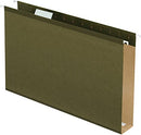 HANGING FOLDER TAMAÑO LEGAL EXTRA CAPACITY 2" CJ-25 VERDE MILITAR PENDAFLEX-TOPS