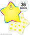 DECORACION ESTRELLAS MINI DE 3" PQ-36 CARSON DELLOSA