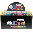 DUCT TAPE 2" DISEÑO ESTRELLAS VARIOS COLORES BAZIC