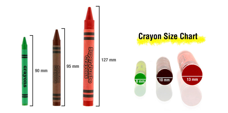 CRAYOLA JUMBO SUPER DE 8 COLORES BAZIC