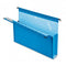 HANGING FOLDER TAMAÑO LEGAL EXTRA CAPACITY 2" SUREHOOK CJ-25 AZUL PENDAFLEX-TOPS