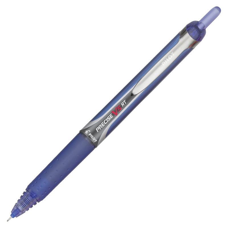 BOLIGRAFO PILOT V5 RT 0.5mm PUNTA EXTRA FINA RETRACTABLE AZUL DOCENA