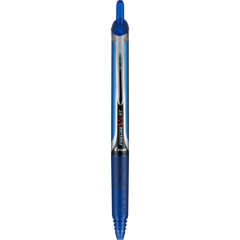 BOLIGRAFO PILOT V5 RT 0.5mm PUNTA EXTRA FINA RETRACTABLE AZUL DOCENA