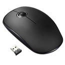 MOUSE OPTICO INHALAMBRICO COLOR NEGRO