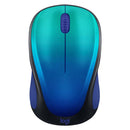 MOUSE OPTICO INHALAMBRICO DISEÑO AURORA AZUL LOGITECH M317C