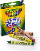 CRAYOLA LARGE DE 8 COLORES CRAYOLA