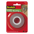 MOUNTING TAPE 1" X 60" PARA EXTERIORES SCOTCH 3M