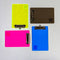 CLIP BOARD EN ACRILICO MINI 6" X 9" COLORES BAZIC